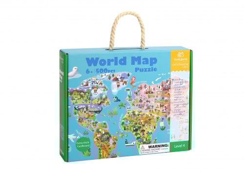 بازل خريطة العالم 500 قطعة