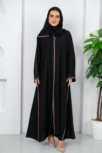 عبايه كريب كلوش