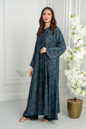 عبايه ساتان كلوش