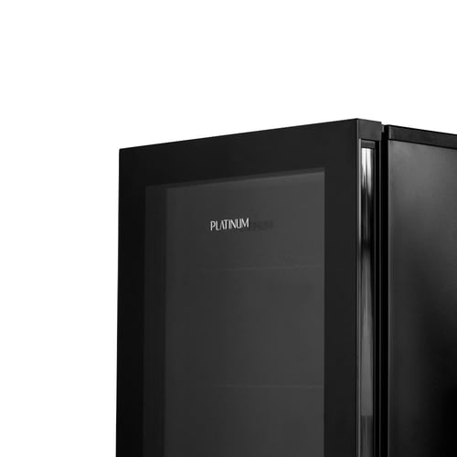 بلاتينيوم MF-4000G ثلاجة صغيرة بتصميم مدمج وباب وا...