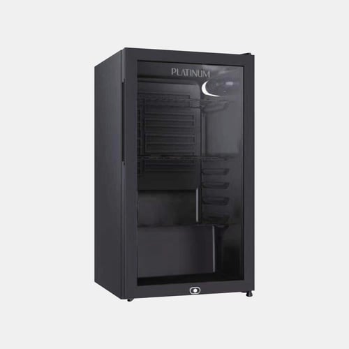 بلاتينيوم MF-4000G ثلاجة صغيرة بتصميم مدمج وباب وا...