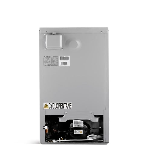 بلاتينيوم MF-2000G ثلاجة عرض ميني، حجم 92 لتر، باب...