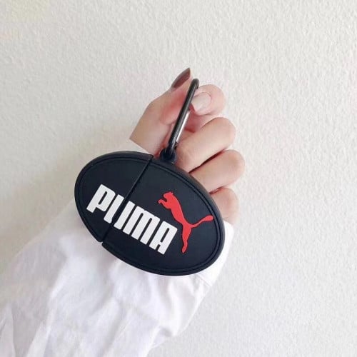 غلاف حماية لسماعة أبل إير بودز بوما أسود (الجيل ال...