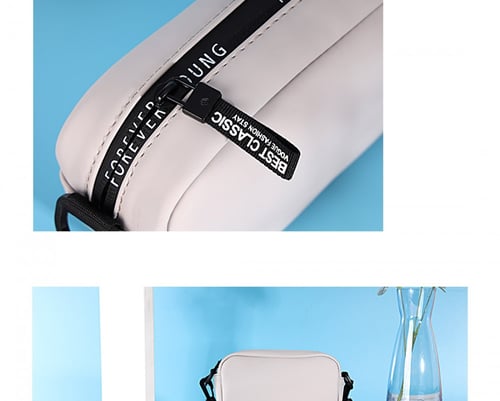 حقيبة كتف (رمادي)