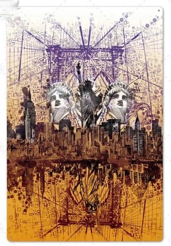 بوستر تمثال الحرية