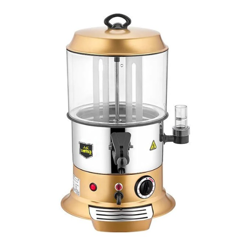 سخان شوكليت وسحلب 5 لتر ذهبي تركي