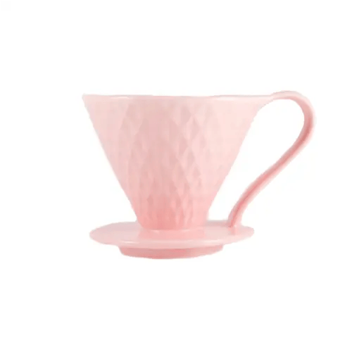 قمع سيراميك V60 وردي 01