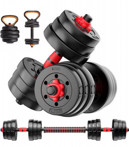 طقم بار دمج مع كتل بل 20كيلو