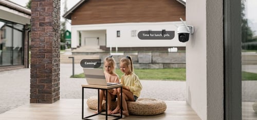 كاميرة بوليت 2 سي من ايمو، منزلية ذكية، مصممة بتصن...