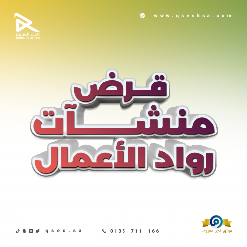 تمويل منشآت رواد الأعمال