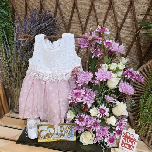 تنسيق مولودة بدون الطقم