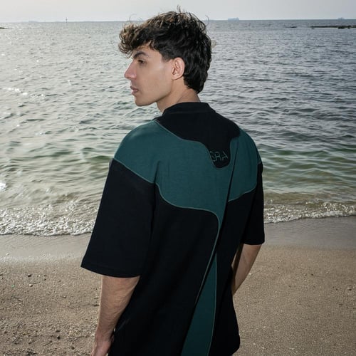 Summer Drop '25 | Oversized Unisex Tee – black