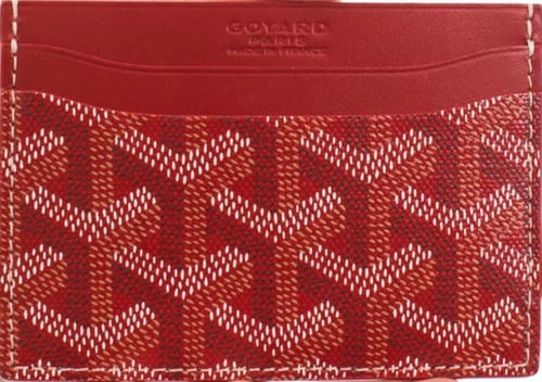 Goyard Wallet-red