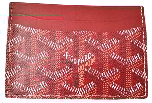 Goyard Wallet-red