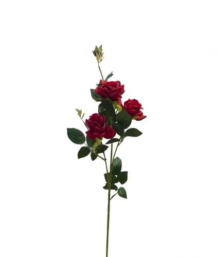 ورد صناعي بألوان احمر