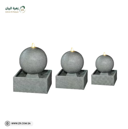 نافورة مودرن بشكل دائري