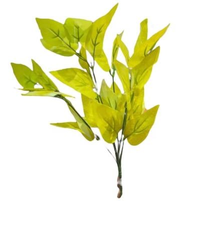 ورق شجر صناعي لون اصفر