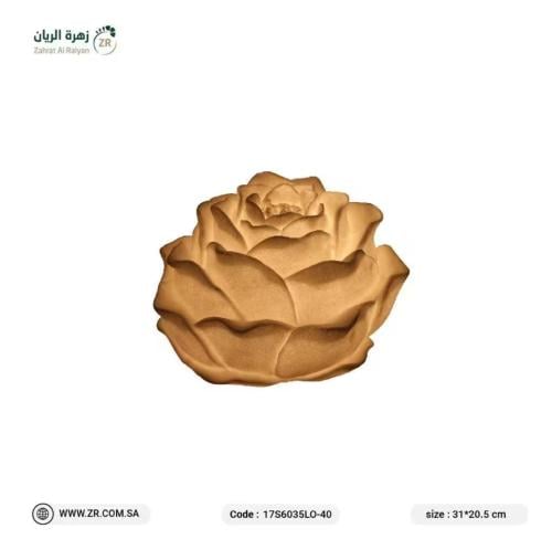 اضاءة على تصميم وردة