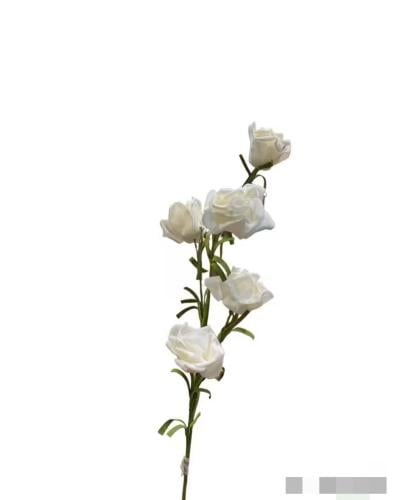 ورد صناعي لون ابيض