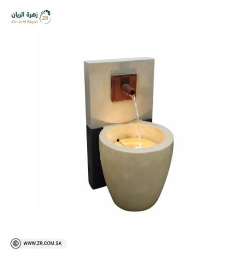 نافورة مودرن مضيئة