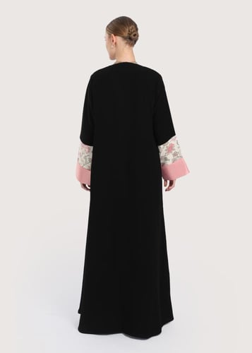 L241 -عباية كريب-زهر بنك