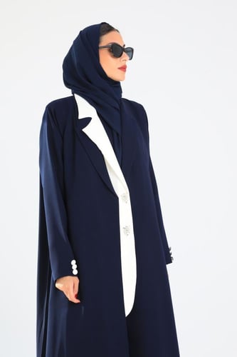 L144-عباية رسمية كحلي