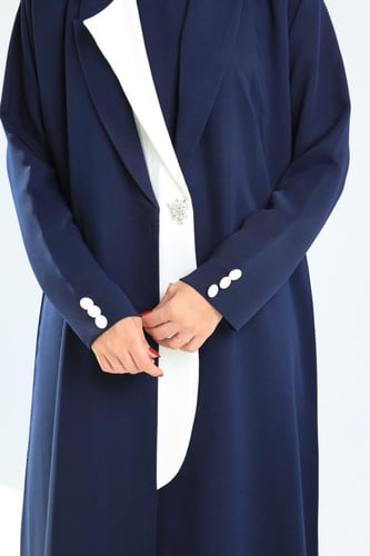 L144-عباية رسمية كحلي