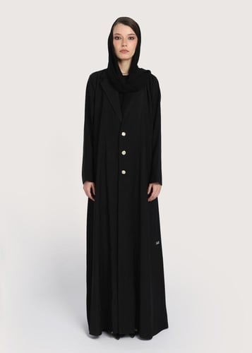 L207 - عباية بليزر أسود