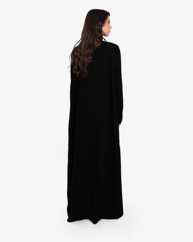 L025 - عباية مع فستان ثابت