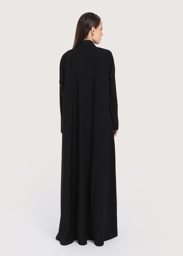 L207 - عباية بليزر أسود