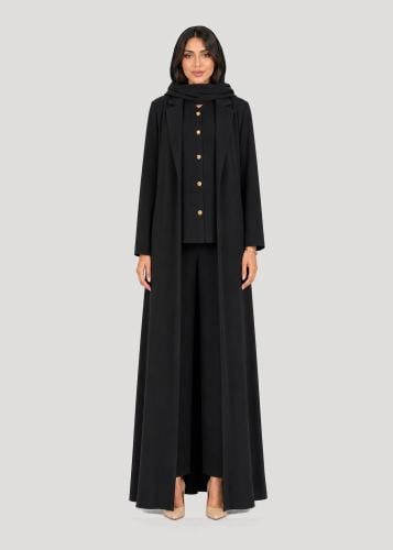 L314-عباية 3 قطع-A-Cut