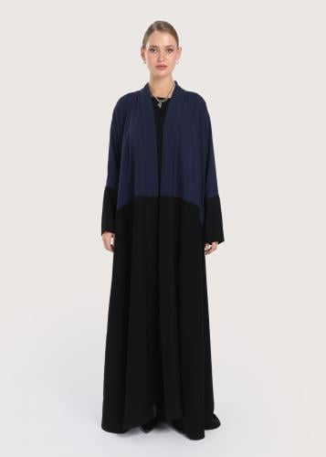 L232 - عباية كريب كحلي