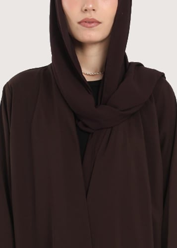 L235 - عباية كريب بني