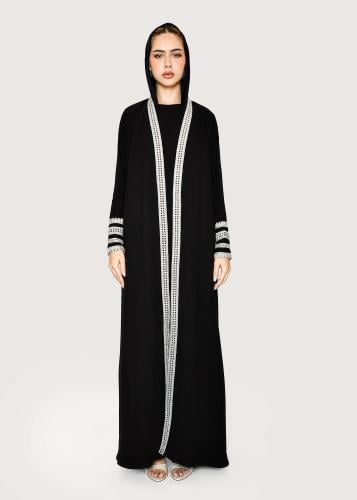 L309 - كريب تطريز فضي