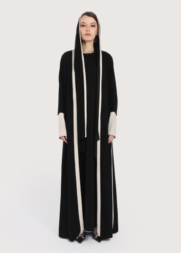 L228 - Black Daily Abaya