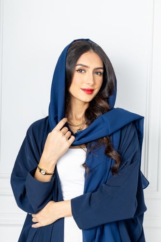 طرحة ليزر كحلي