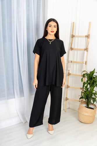 طقم داخلي للعباية بلوزة وبنطلون