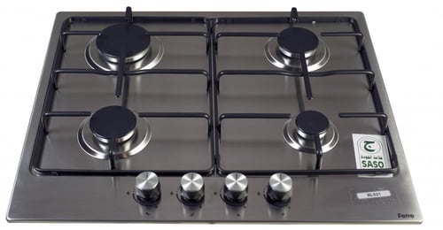 سطح غاز 60 سم استيل خفيف F09