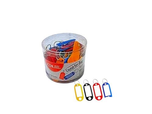 ميدالية مفاتيج بلاستيك 50 حبة