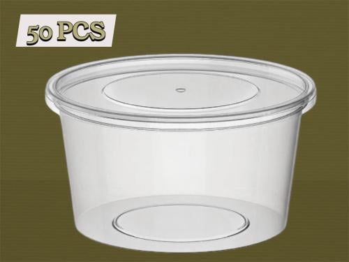 علب بلاستيك شفاف 300 جرام