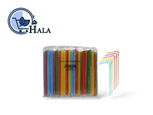مصاص عصير ملون 200 حبة