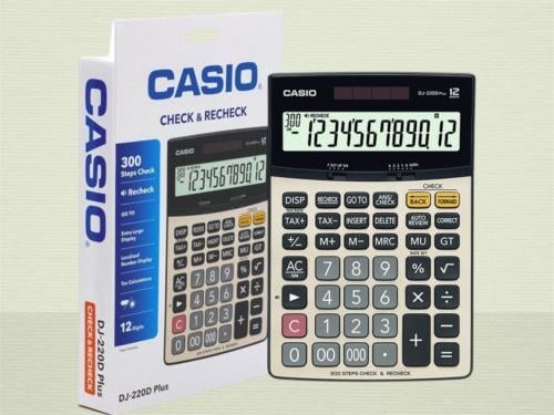 اله حاسبة كاسيو DJ-220D plus
