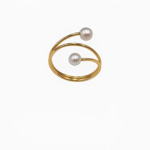 خاتم لؤلؤ من مجموعة بيرل ويسبر تصميم 2