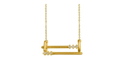 عقد من مجموعة بريلينس تشابتر 2 بالالماس الطبيعي بن...