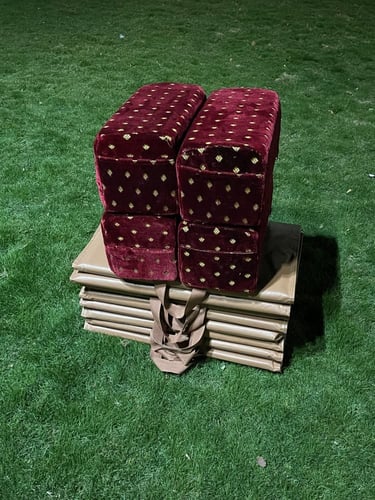 طقم مدات لرحلات البرية والحدايق