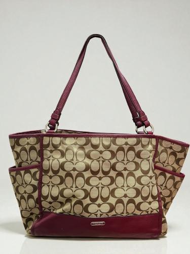 Coach Signature Brown Tote Bag