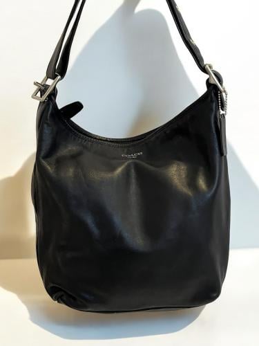 Coach Leather Bucket Shoulder Bag