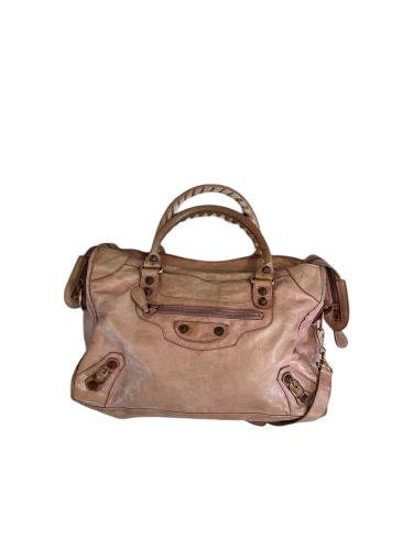 Balenciaga Gray Motocross Giant 12 City Bag