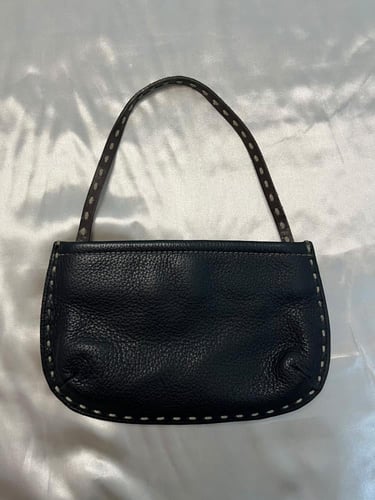 GAP Black Leather Mini Shoulder Bag