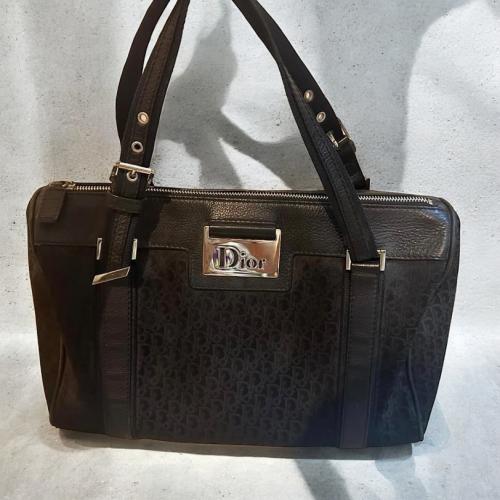 Dior Bowling cloth handbag
